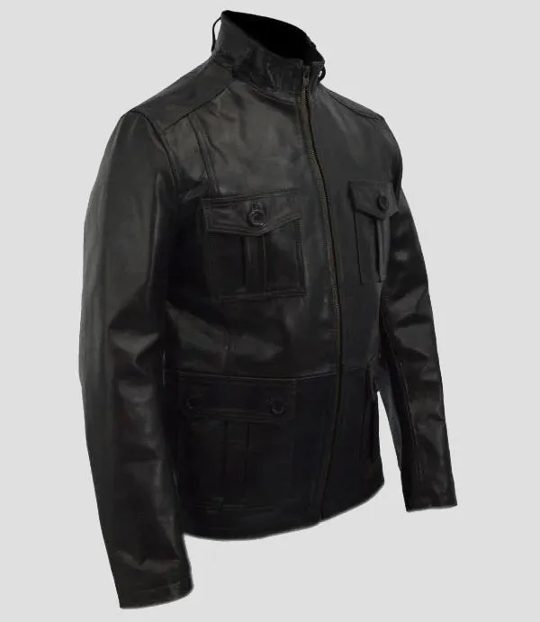 22 Jump Street Movie Ice Cube Motorcycle Leather Jacket