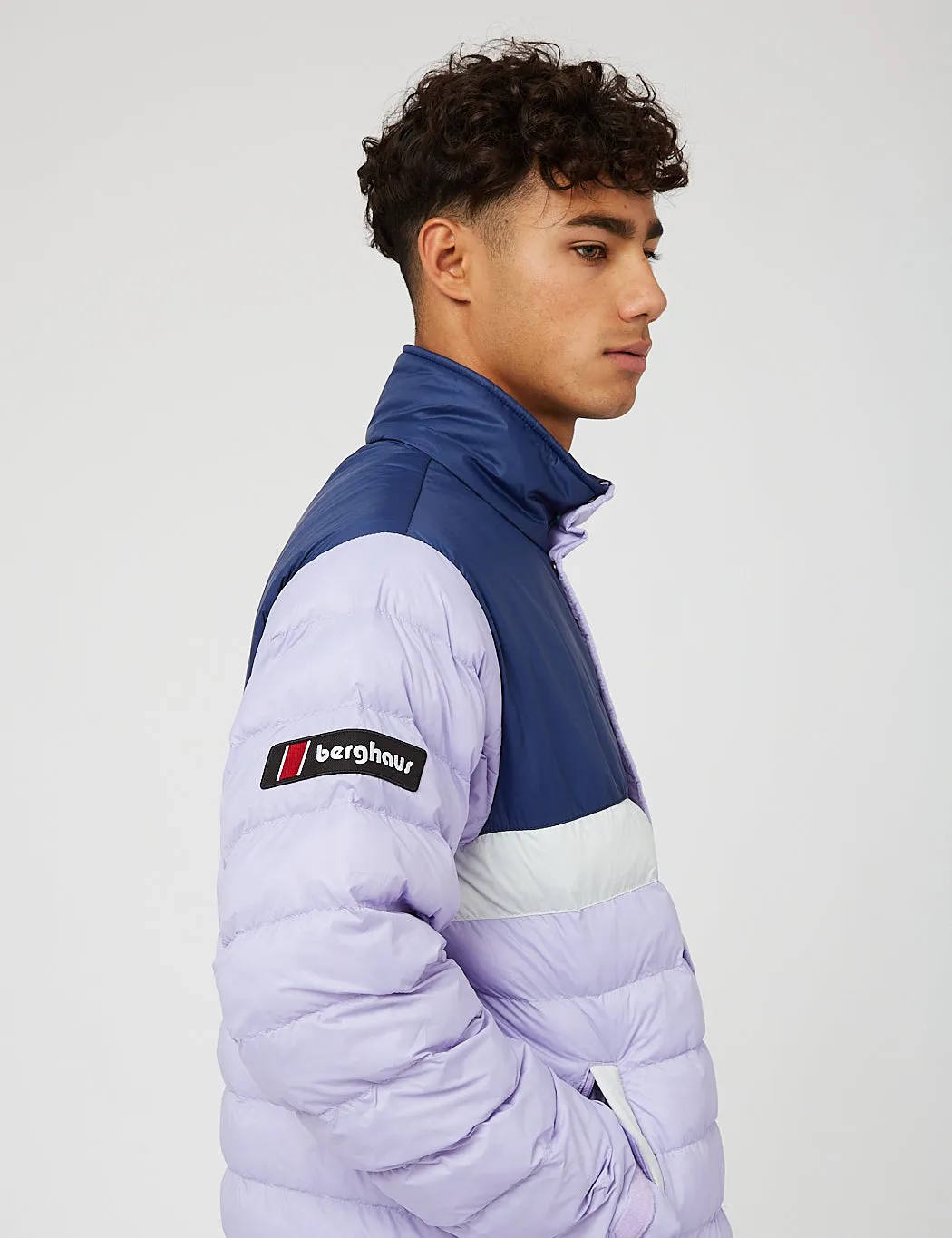 Berghaus Dean Street Glenshee Padded Jacket - Blue Depths/Lavender/Cascade