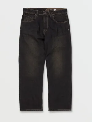 Billow Loose Fit Jeans - Sulfur Black