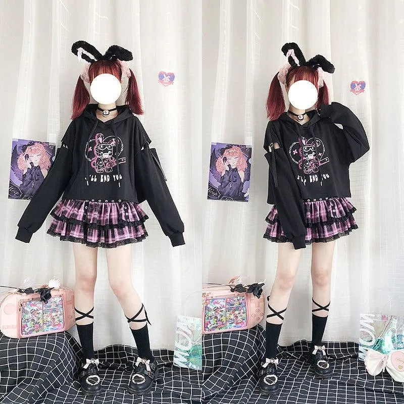 Chainsaw Bunny Hoodie