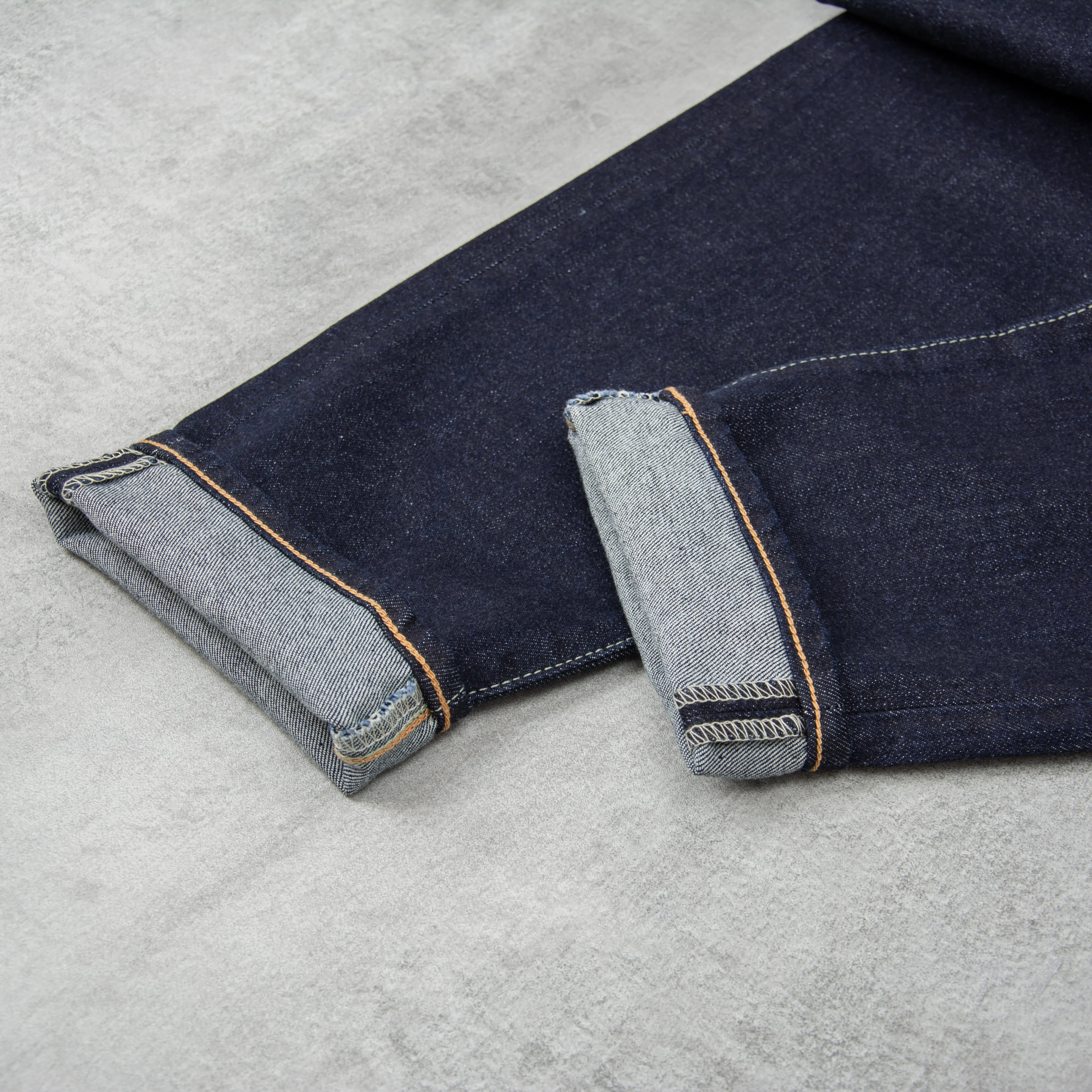 Edwin Loose Tapered Jeans Kaihara Stretch - Pure Indigo Blue Rinse