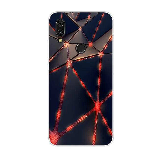 For Xiaomi Redmi 7 Case 6.26'' Soft Silicone TPU Back Cases For Xiaomi Redmi 7 Case Redmi7 Phone Cover Coque Funda On Redmi 7 Y3