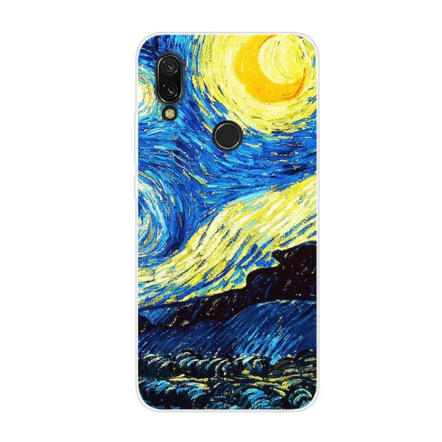 For Xiaomi Redmi 7 Case 6.26'' Soft Silicone TPU Back Cases For Xiaomi Redmi 7 Case Redmi7 Phone Cover Coque Funda On Redmi 7 Y3