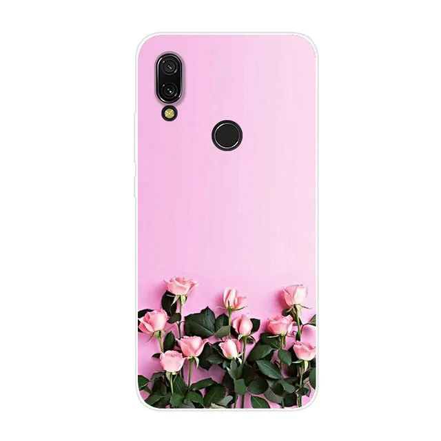 For Xiaomi Redmi 7 Case 6.26'' Soft Silicone TPU Back Cases For Xiaomi Redmi 7 Case Redmi7 Phone Cover Coque Funda On Redmi 7 Y3