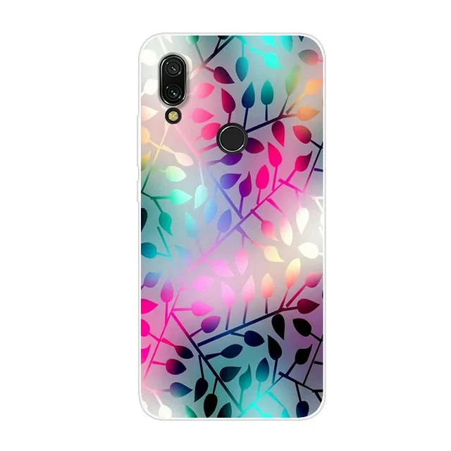 For Xiaomi Redmi 7 Case 6.26'' Soft Silicone TPU Back Cases For Xiaomi Redmi 7 Case Redmi7 Phone Cover Coque Funda On Redmi 7 Y3