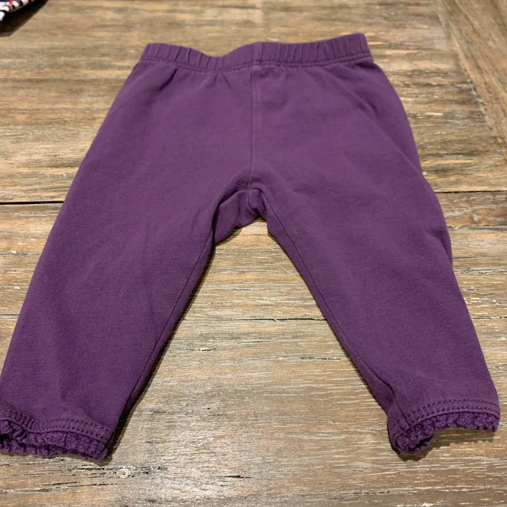 Gap Cotton Purple 0-3m Pants