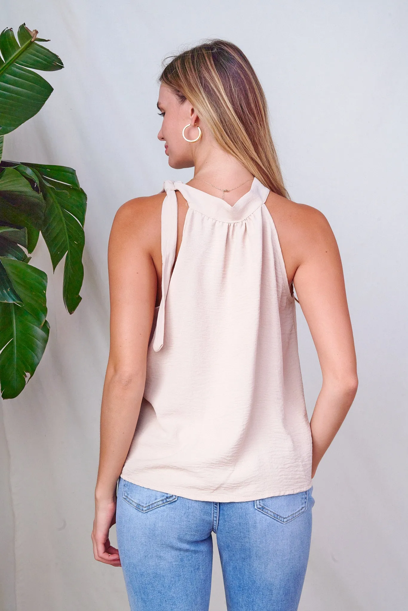 Halter Neck Tank Top