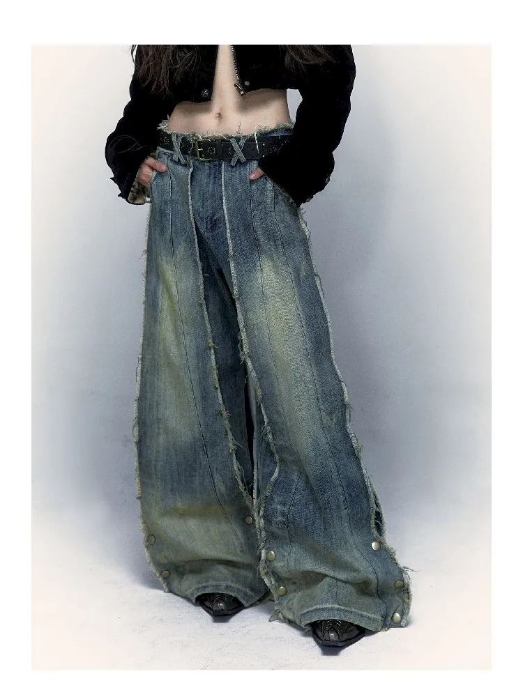 Heavy Duty Loose Wide Leg Jeans【s0000005013】