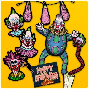 Killer Klowns from Outer Space Retro Inspired Decorama Decoration Collector's Set