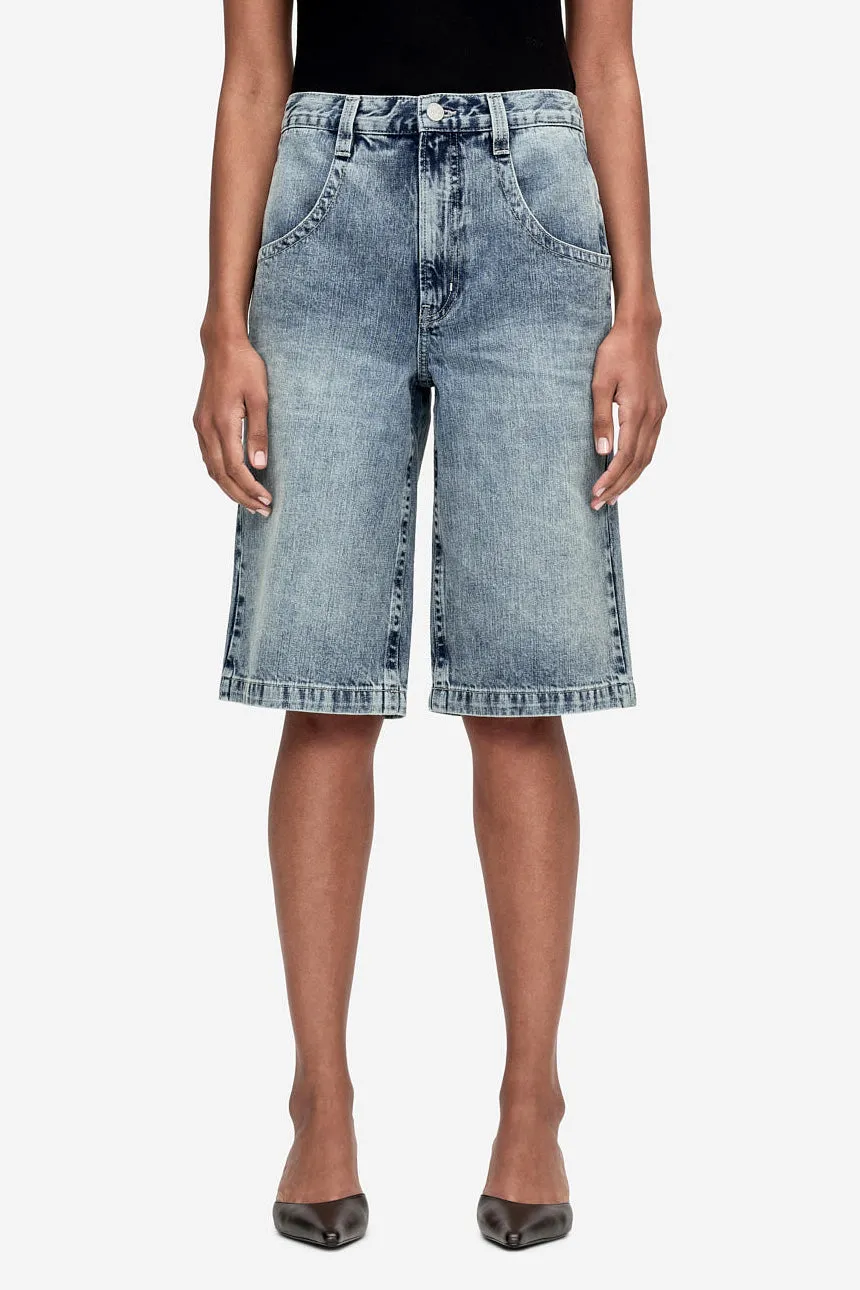 Skater Rigid Denim Short Jeans