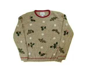 Sticks But No Stones-Small Christmas Sweater