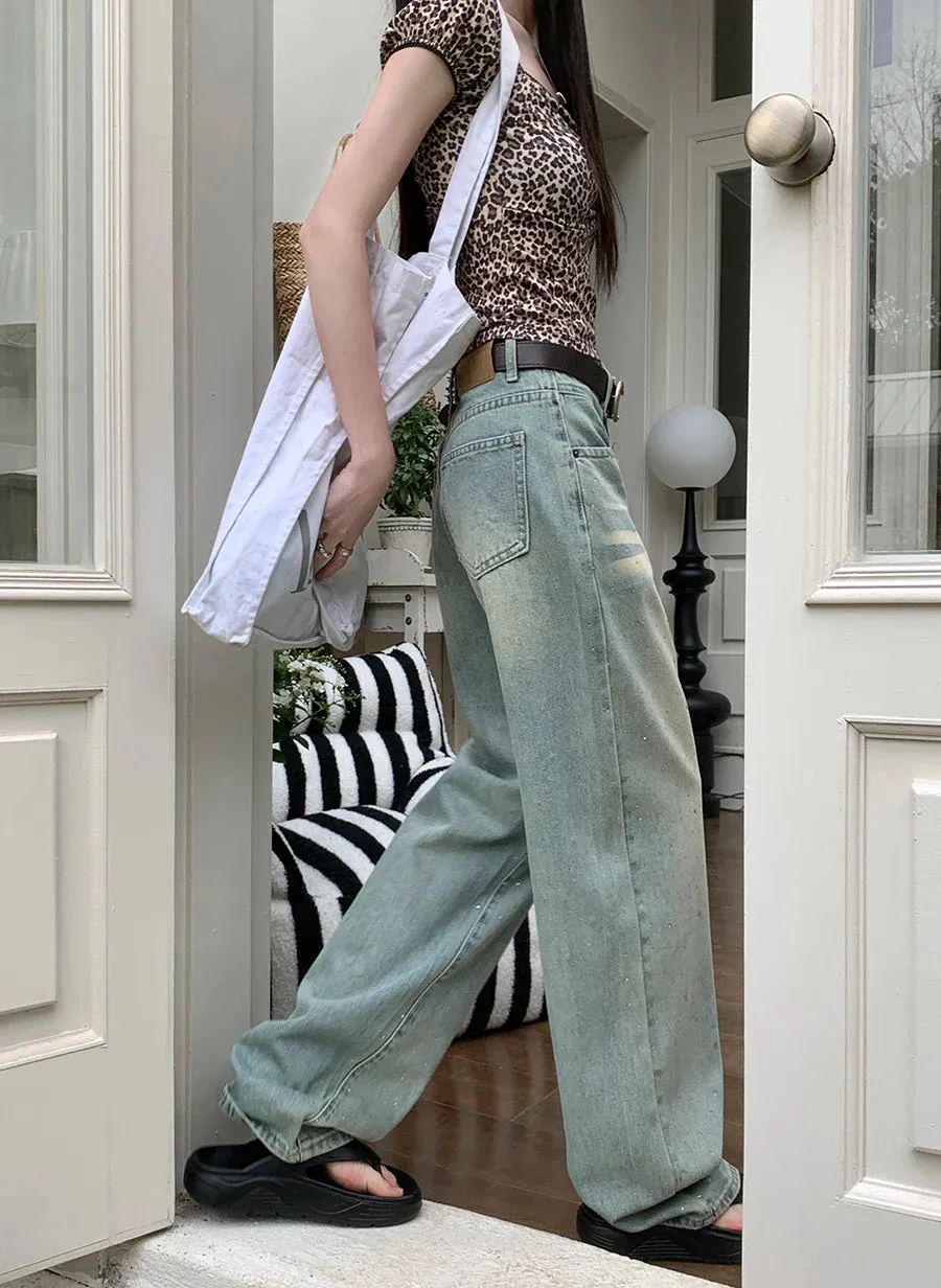 Vintage American Streetwear Oversize Wide Leg Jeans