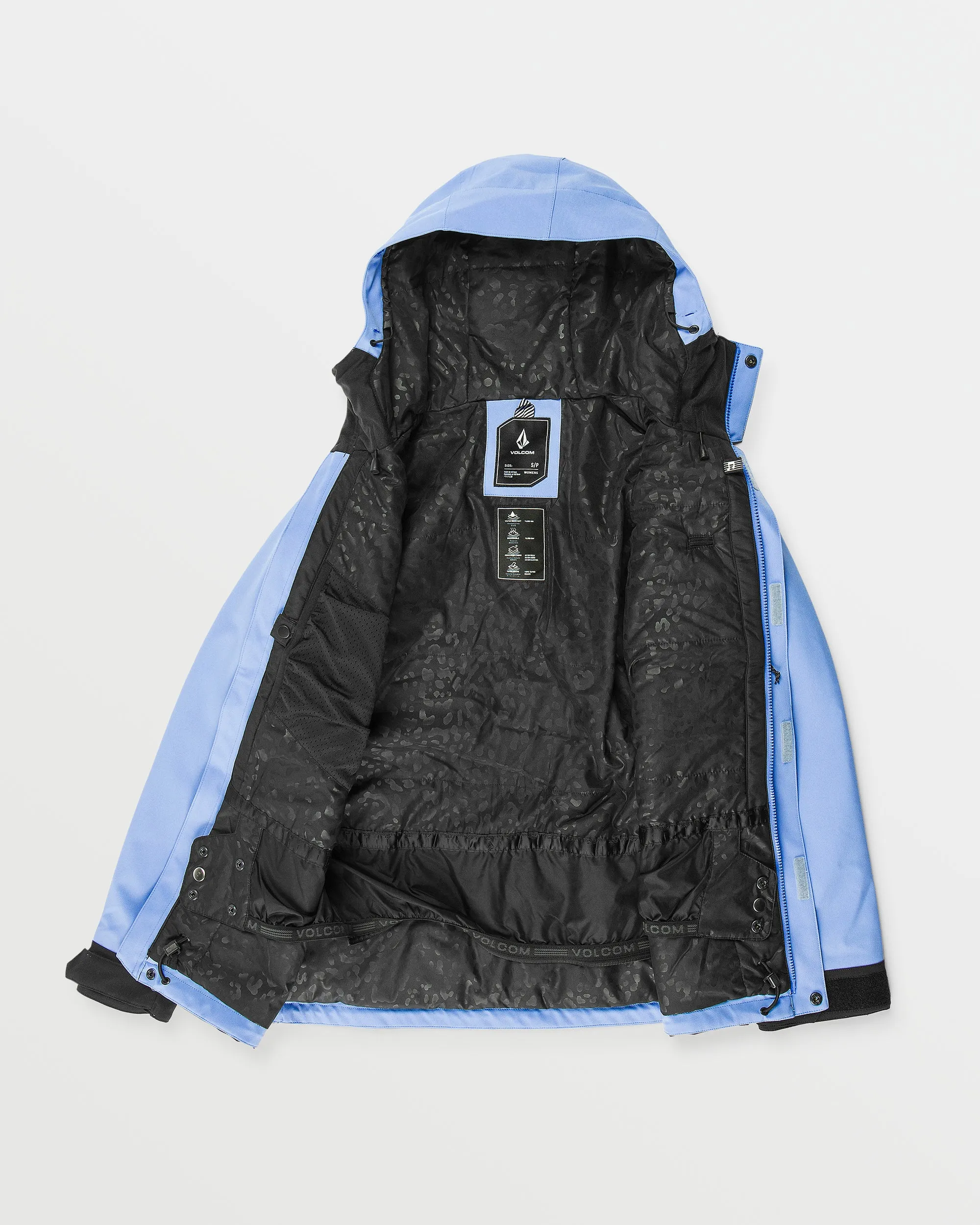 Womens Stoney Shadow Insulated Jacket - Crystal Blue